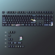 Esports Story Black 104+22 PBT Dye-subbed Keycaps Set Cherry Profile for MX Switches Mechanical Gaming Keyboard